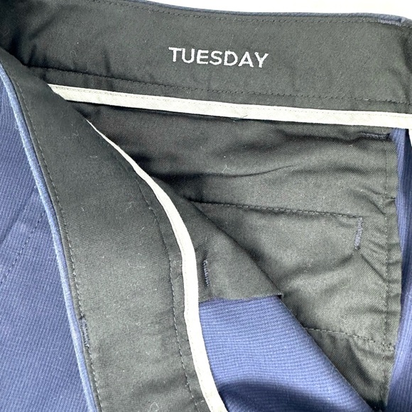 Bonobos Men’s Tuesday Straight Chino Blue 35x28 - Picture 4 of 8